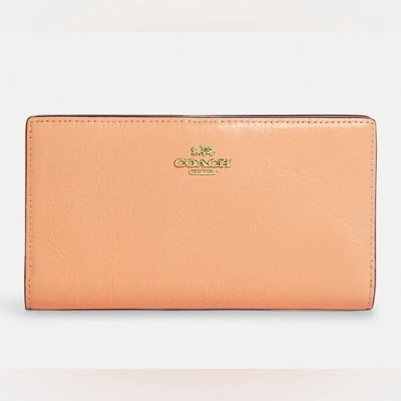 Like NEW! Coach Pink Tammie Shoulder Bag w/ Floral Whipstitch + Matching Wallet - Picture 6 of 16